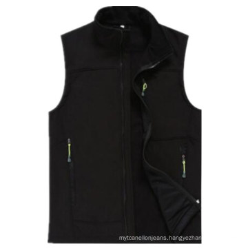 Wholesale Outdoor Spring and Winter Fleece Vest Men′s Warm Windproof Sports Vest Sleeveless Jacket